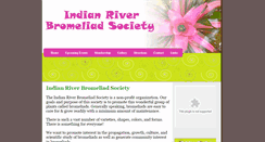 Desktop Screenshot of irbromeliadsociety.org